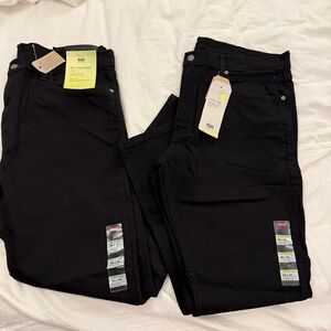Two Pair of Men’s Levi 512 Slim Taper Flex 38x30